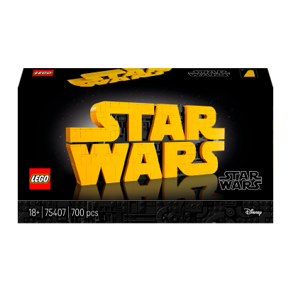Конструктор Lego Brick-Built Star Wars Logo Логотип з Кубиків Star Wars 75407 Новий - Retromagaz