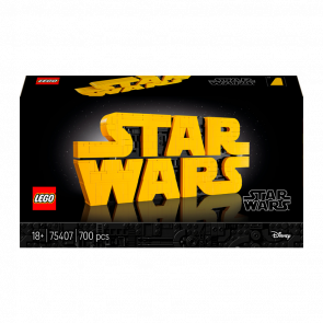 Конструктор Lego Brick-Built Star Wars Logo Логотип з Кубиків Star Wars 75407 Новий Конструктор Lego Brick-Built Star Wars Logo Логотип з Кубиків Star Wars 75407 Новий - Retromagaz