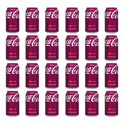 Набор Напиток Coca-Cola Cherry 330ml 24шт - Retromagaz