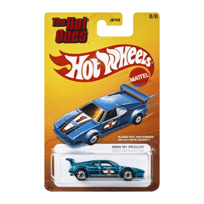 Тематична Машинка Hot Wheels BMW M1 Procar The Hot Ones 1:64 JBY76 Blue - Retromagaz