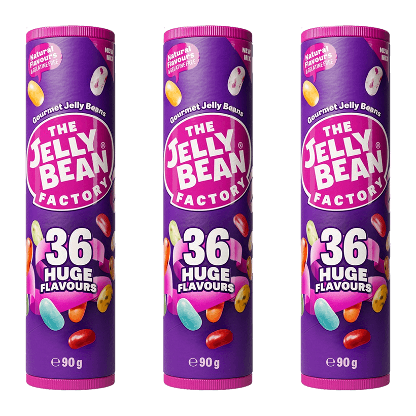 Набор Конфеты 3шт Jelly Beans Factory 36 Huge Flavours 90g - Retromagaz