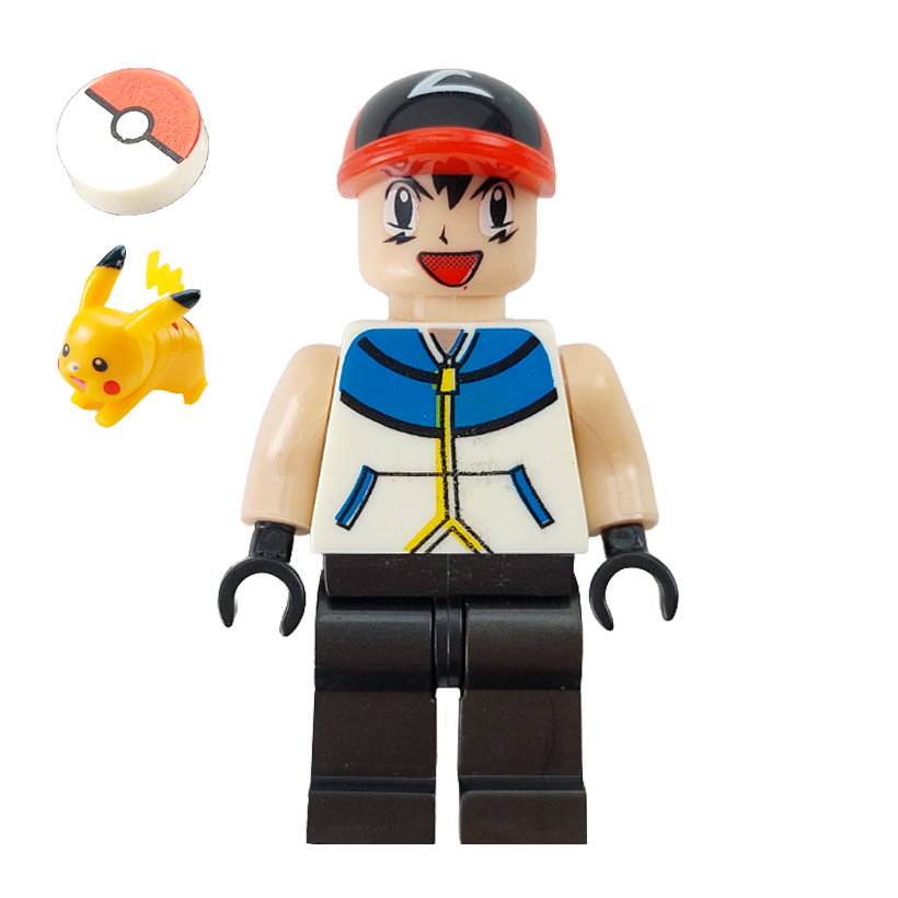 Фигурка RMC Pokémon Ash and Pikachu Cartoons pokr001 Новый - Retromagaz