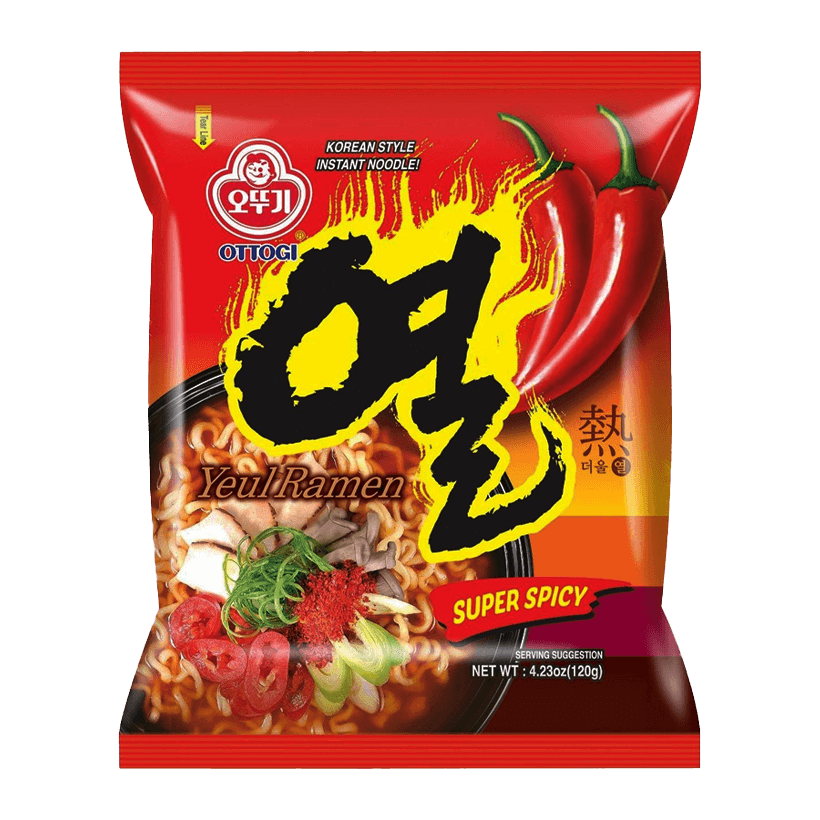 Лапша Ottogi Yeul Рамьон Супер Острая 120g - Retromagaz