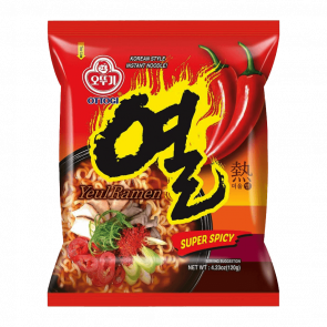 Локшина Ottogi Yeul Ramen Super Spicy Гостра 120g