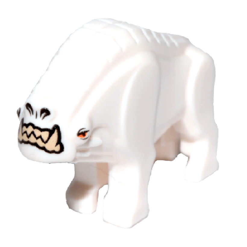 Фігурка Lego Земля Corellian Hound with Tan Teeth Star Wars Animals 36032pb01 6223408 White Б/У - Retromagaz