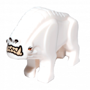 Фигурка Lego Hound Corellian Tan Teeth and Orange Eyes Pattern Animals Земля 36032pb01 6223408 White Б/У