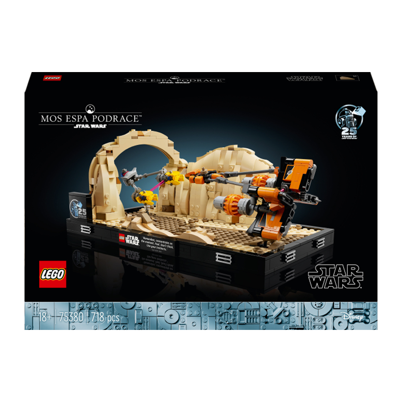 Конструктор Lego Діорама «Mos Espa Podrace» Star Wars 75380 Новий - Retromagaz