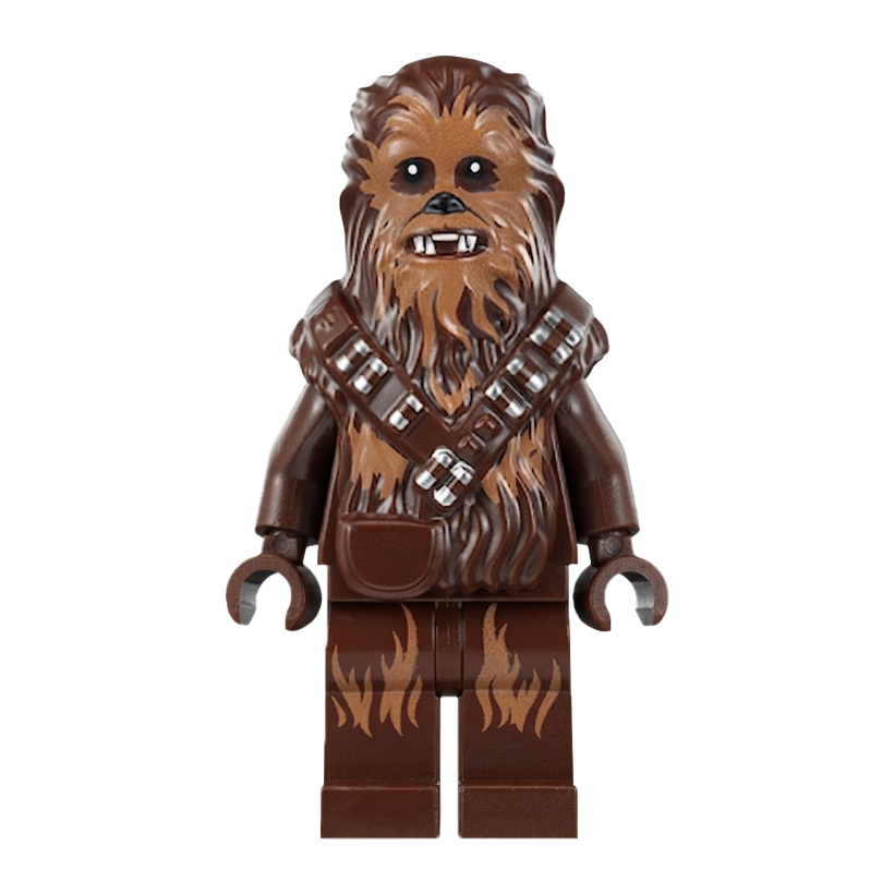 Фигурка Lego Повстанец Chewbacca Dark Brown Crossed Bandoliers Star Wars sw0922 Б/У - Retromagaz