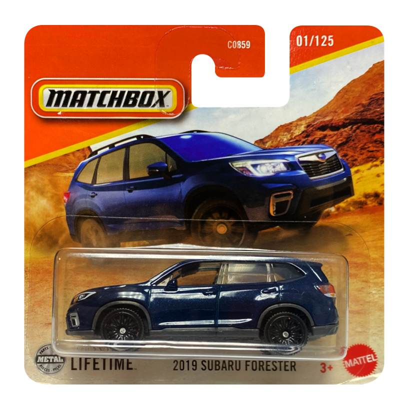 Машинка Велике Місто Matchbox 2019 Subaru Forester Off-Road 1:64 Blue - Retromagaz