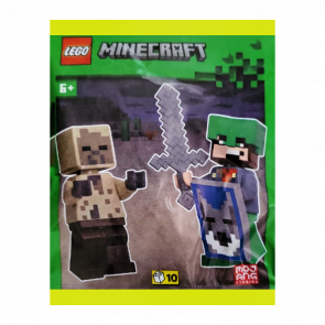 Конструктор Lego Фигурка Guard with Husk Minecraft 662511 Новый - Retromagaz
