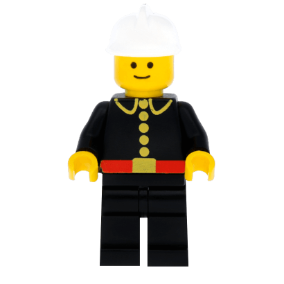 Фігурка Lego Fire 973p21 Classic White Fire Helmet City firec001 Б/У - Retromagaz