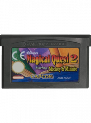 Игра RMC Game Boy Advance Disney's Magical Quest 2 Starring Mickey & Minnie Английская Версия Только Картридж Б/У