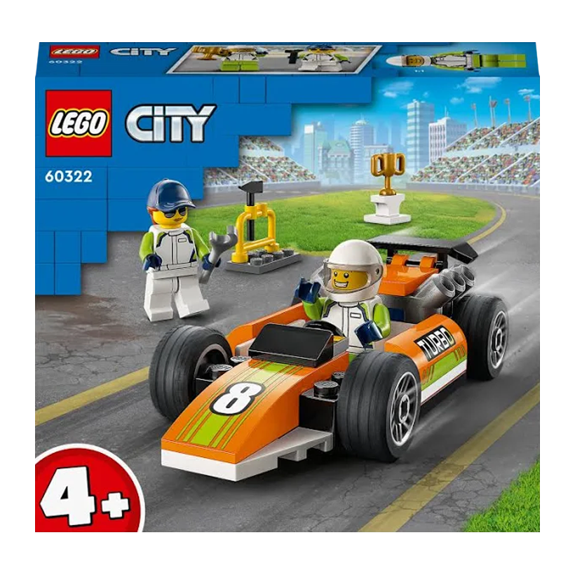 Конструктор Lego Гоночний автомобіль City 60322 Новий - Retromagaz