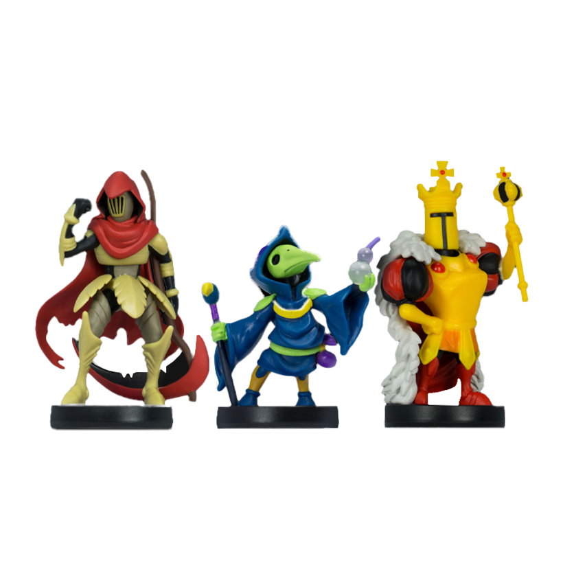 Пак Фігурок Nintendo Amiibo Shovel Knight Specter Plague King Switch 3DS Wii U 812303011283 - Retromagaz
