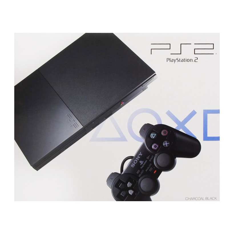 Коробка Sony PlayStation 2 Slim SCPH-9xxx + Тримач Консолі Black Б/У - Retromagaz