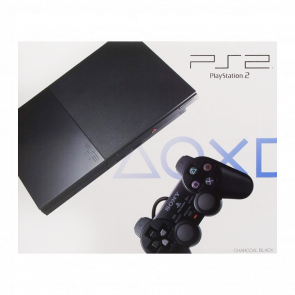 Коробка Sony PlayStation 2 Slim SCPH-9xxx + Тримач Консолі Black Б/У - Retromagaz