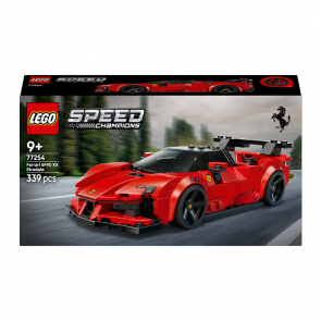 Конструктор Lego Спортивный Автомобиль Ferrari SF90 XX Stradale Speed Champions 77254 Новый - Retromagaz