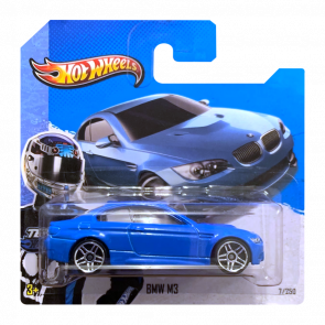 Машинка Базовая Hot Wheels BMW M3 City 1:64 X1666 Blue - Retromagaz