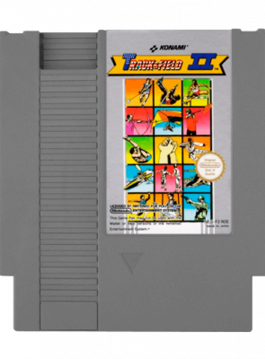 Игра Nintendo NES Track & Field II Europe Английская Версия Только Картридж Б/У