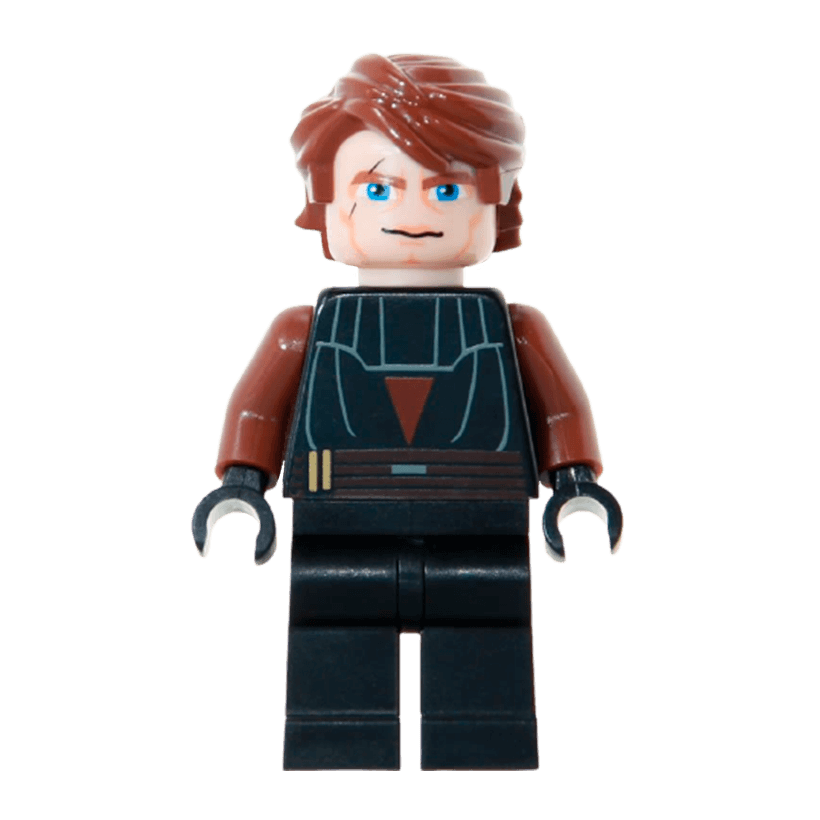 Фигурка Lego Джедай Anakin Skywalker Clone Wars Reddish Brown Arms Star Wars sw0183 Б/У - Retromagaz