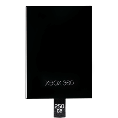 Жесткий Диск Microsoft Xbox 360 250GB Slim Black Б/У Хороший - Retromagaz