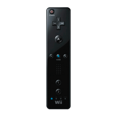 Контроллер Беспроводной Nintendo Wii RVL-003 Remote Black Б/У - Retromagaz
