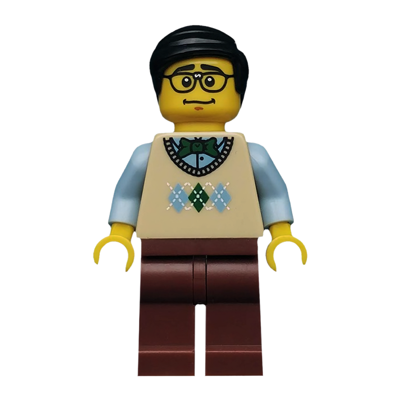 Фигурка Lego Series 7 Computer Programmer Collectible Minifigures col108 Б/У - Retromagaz