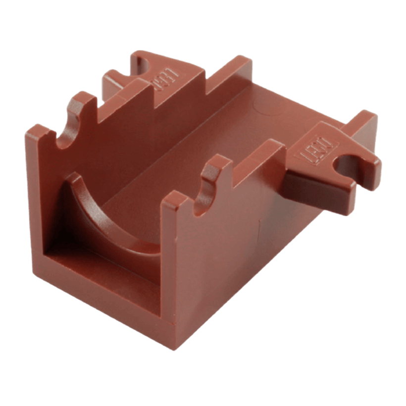 Зброя Lego Стрілецька Cannon Base 2 x 4 2527 4538718 Reddish Brown Б/У - Retromagaz