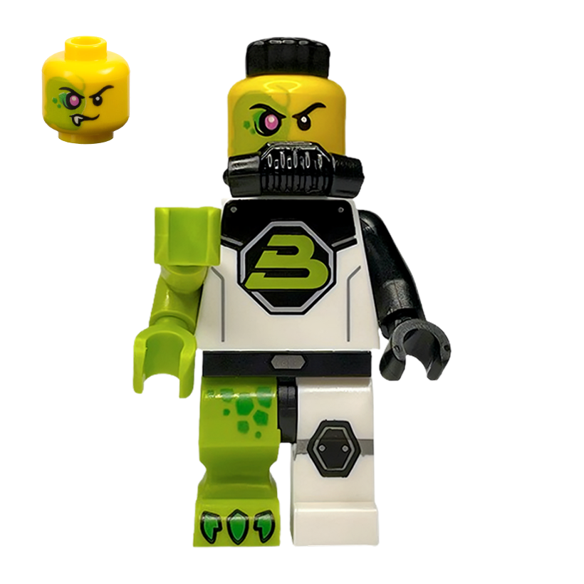 Фігурка Lego Series 26 Blacktron Mutant Collectible Minifigures col448 Б/У - Retromagaz