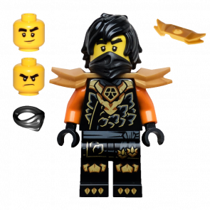 Фігурка Lego Ninja Cole Dragons Rising Tunic with Dragon Head Ninjago njo1038 71854 Новий - Retromagaz