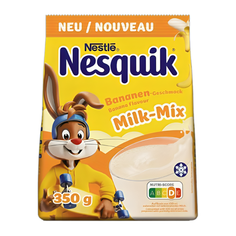 Какао Nestle Nesquik Milk-Mix Банан 350g - Retromagaz