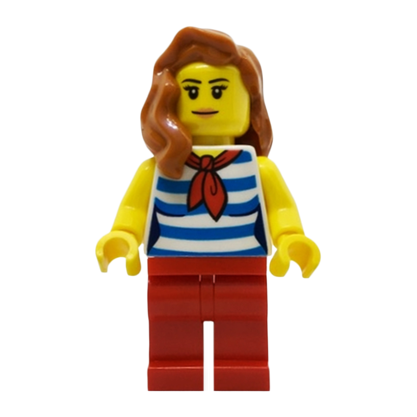 Фігурка Lego People 973pb2734 Beachgoer City cty0768 1 Б/У - Retromagaz