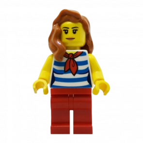 Фігурка Lego 973pb2734 Beachgoer City People cty0768 1 Б/У