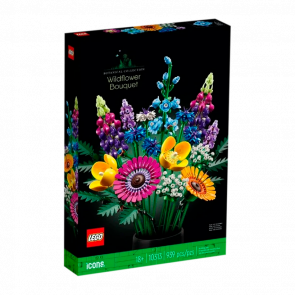 Набор Lego Букет Полевых Цветов Icons 10313 Новый
