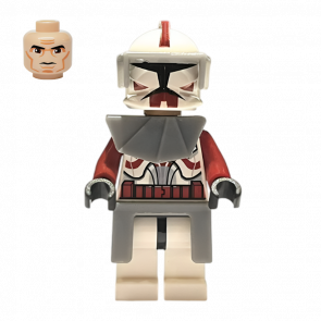 Фигурка Lego Республика Clone Trooper Commander Fox Coruscant Guard Phase 1 Star Wars sw0202a Б/У - Retromagaz