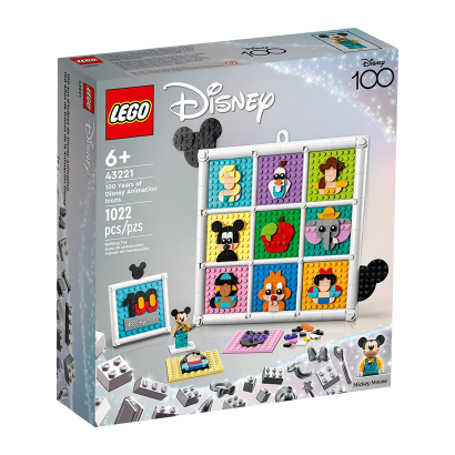 Набор Lego 100-я Годовщина Мультипликации Disney Disney 43221 Новый - Retromagaz