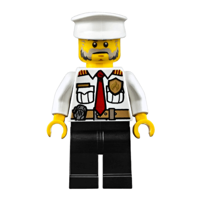 Фігурка Lego Fire 973pb1304 Boat Captain City cty0647 Б/У - Retromagaz
