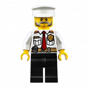 Фигурка Lego Fire 973pb1304 Boat Captain City cty0647 Б/У