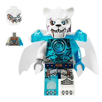 Фигурка Lego Sir Fangar Legends of Chima Saber-Tooth Tiger Tribe loc087 Б/У - Retromagaz