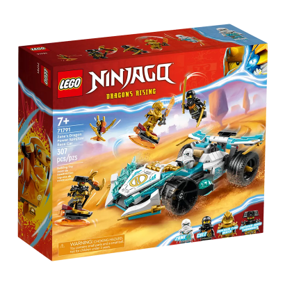 Набор Lego Zane's Dragon Power Spinjitzu Race Car Ninjago 71791 Новый - Retromagaz