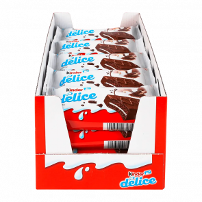 Набір Бісквіт 20шт Kinder Delice з Молочною Начинкою 39g - Retromagaz