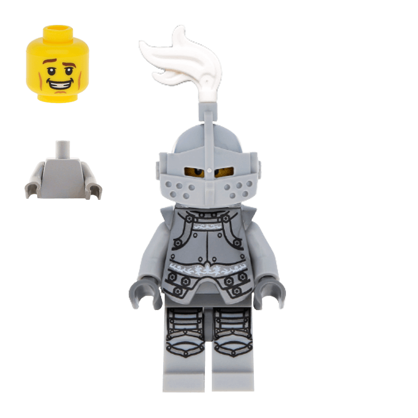 Фігурка Lego Series 9 Heroic Knight Collectible Minifigures col09-4 col132 Б/У - Retromagaz