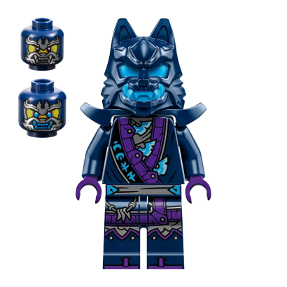 Фігурка Lego Wolf Clan Mask Warrior Claw Shoulder Armor Ninjago njo851 71805 Новий - Retromagaz