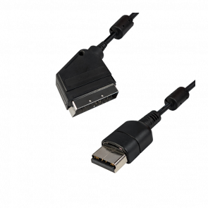 Кабель Sega Dreamcast MK-55161 SCART RGB Europe - AV Multi Out Black 1.8m Б/У - Retromagaz