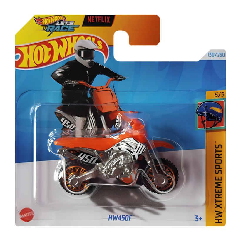 Машинка Базовая Hot Wheels HW450F Wastelander Xtreme Sports 1:64 HTC00 Orange - Retromagaz
