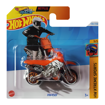 Машинка Базова Hot Wheels HW450F Wastelander Xtreme Sports 1:64 HTC00 Orange - Retromagaz