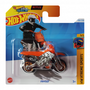 Машинка Базова Hot Wheels HW450F Wastelander Xtreme Sports 1:64 HTC00 Orange - Retromagaz