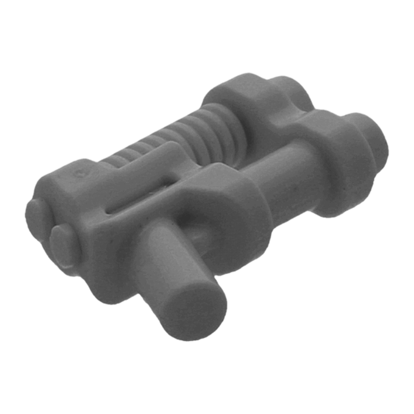 Оружие 4шт Lego Стрелковое Two Barrel Pistol 95199 4623236 Dark Bluish Grey Б/У - Retromagaz