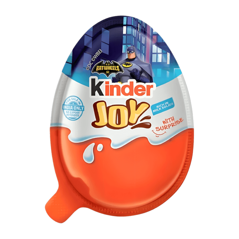 Шоколадне Яйце Kinder Joy Batwheels 20g - Retromagaz