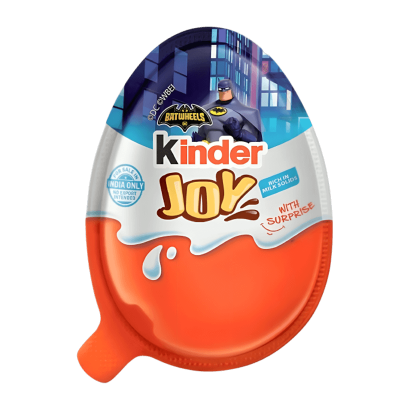 Шоколадное Яйцо Kinder Joy Batwheels 20g - Retromagaz